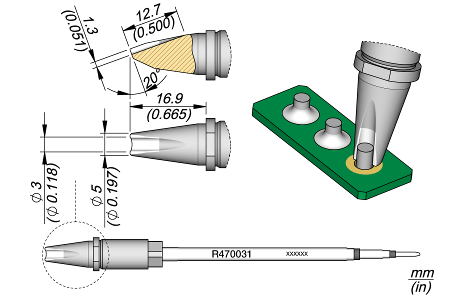 R470031 - Barrel Cartridge Ø 3